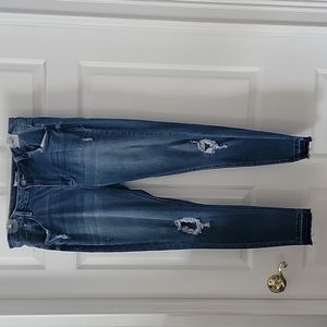 Like New - Kensie High Rise Distressed Jeans
